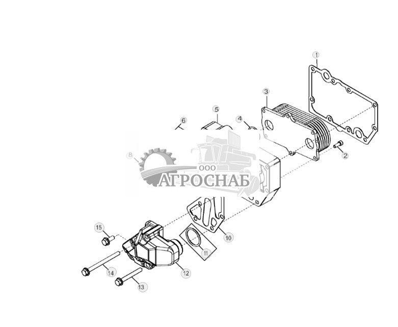 5932 Охладитель моторного масла - ST318249 64.jpg